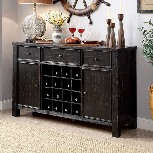 Sania 5 Pc Counter Ht Table Set Rustic - Marjories Furniture (Las Vegas, NV)