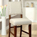 SANIA Rustic Oak Counter Ht. Chair (2/CTN) - Marjories Furniture (Las Vegas, NV)