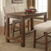 Sania 5 Pc Counter Ht Table Set - Marjories Furniture (Las Vegas, NV)
