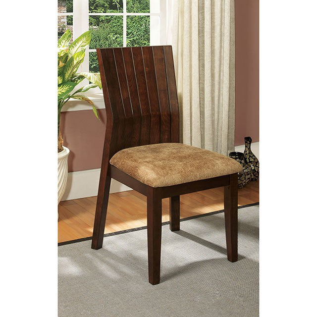 Ottawa Round Dining Table Brown - Marjories Furniture (Las Vegas, NV)