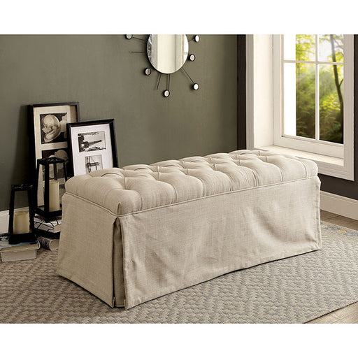 Payson Bench Beige - Marjories Furniture (Las Vegas, NV)