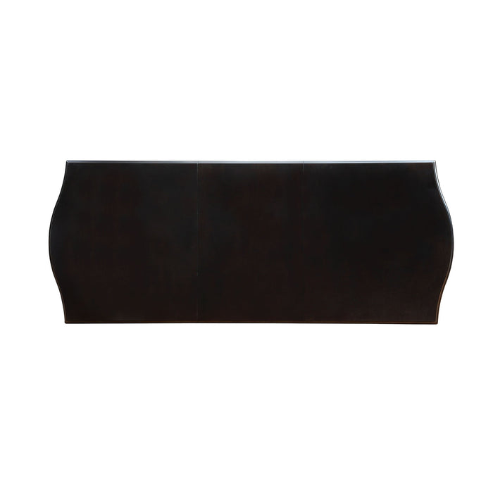 Ornette Espresso/Champagne Dining Table - Marjories Furniture (Las Vegas, NV)