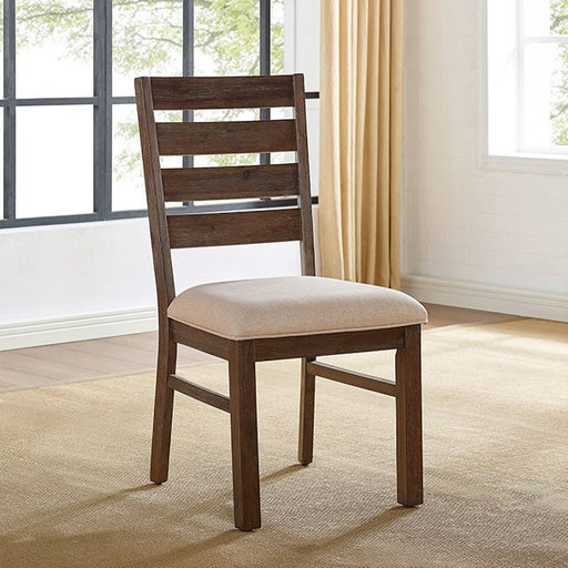 Lidgerwood Side Chair (2 Ctn) Brown - Marjories Furniture (Las Vegas, NV)