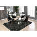 Izzy 5 Pc Dining Table Set (Black Chairs) - Marjories Furniture (Las Vegas, NV)