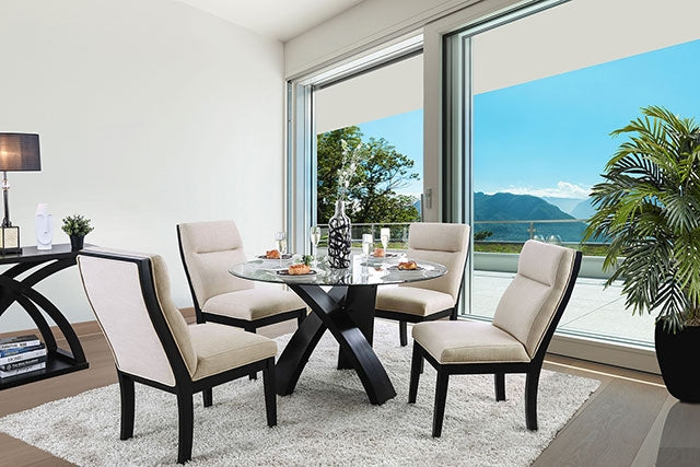 Jasmin 5 Pc Dining Table Set - Marjories Furniture (Las Vegas, NV)