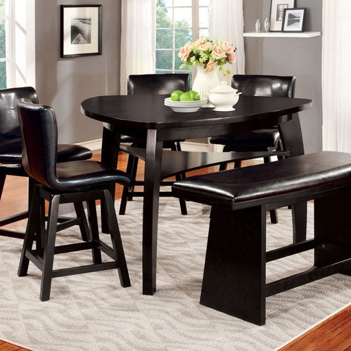 Hurley 7 Pc Counter Ht Table Set - Marjories Furniture (Las Vegas, NV)