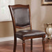 Sylvana Brown Cherry/Espresso Side Chair (2/CTN) - Marjories Furniture (Las Vegas, NV)