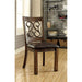 PAULINA Rustic Walnut Dining Table - Marjories Furniture (Las Vegas, NV)
