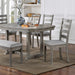 Laquila Dining Table Set Bench - Marjories Furniture (Las Vegas, NV)