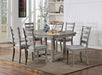 Laquila Dining Table Set Bench - Marjories Furniture (Las Vegas, NV)