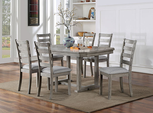 Laquila Dining Table Set Bench - Marjories Furniture (Las Vegas, NV)