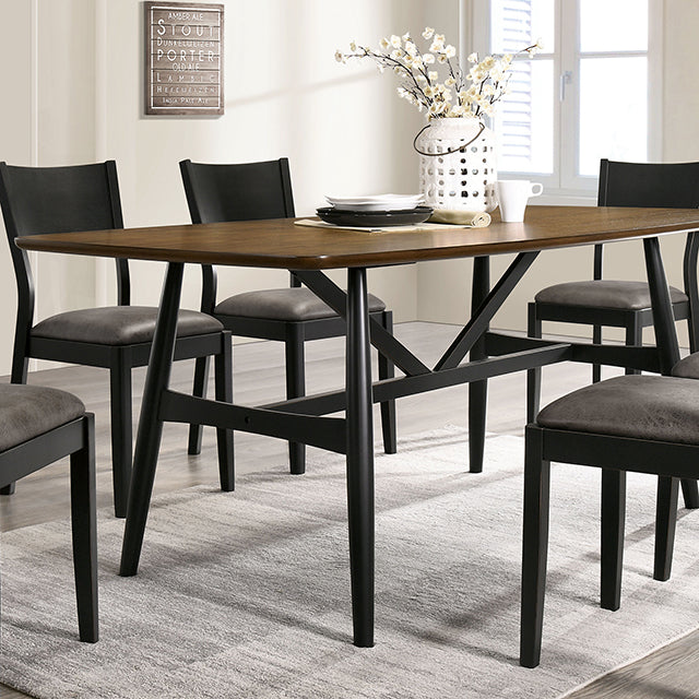 Oberwil 7 Pc Dining Table Set - Marjories Furniture (Las Vegas, NV)