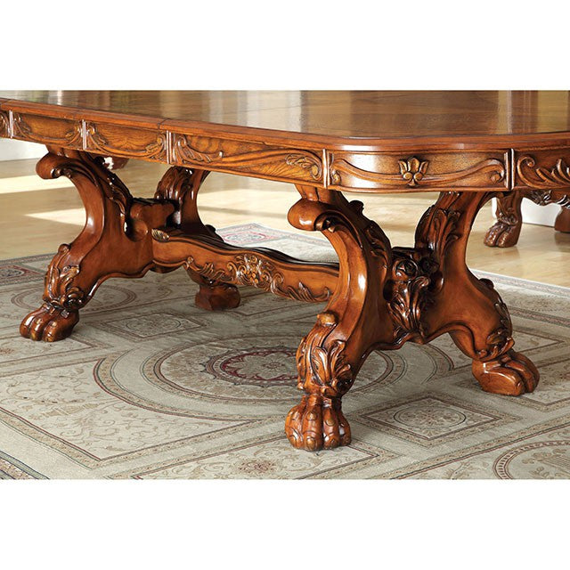 Medieve Antique Oak Dining Table - Marjories Furniture (Las Vegas, NV)