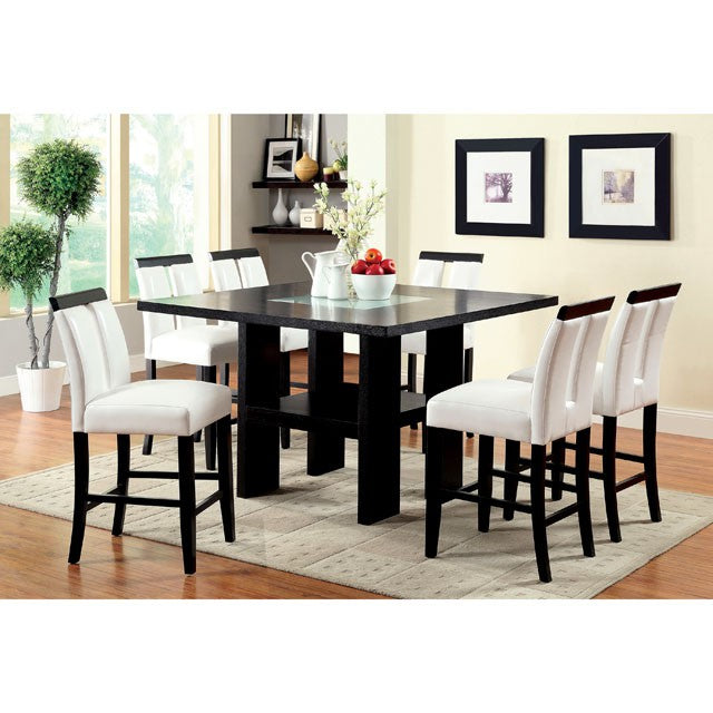 Luminar Counter Ht Table Set - Marjories Furniture (Las Vegas, NV)