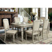 HOLCROFT Antique White/Ivory Dining Table - Marjories Furniture (Las Vegas, NV)