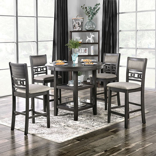 Milly 5 Pc. Counter Ht. Set - Marjories Furniture (Las Vegas, NV)