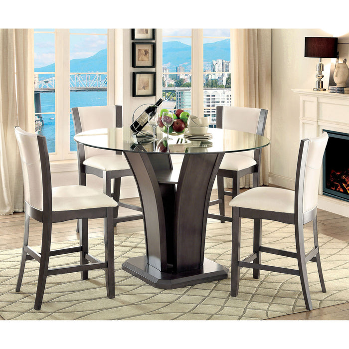 Manhattan 5 Pc Counter Ht Table Set - Marjories Furniture (Las Vegas, NV)