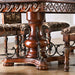 Lucie Brown Cherry Dining Table - Marjories Furniture (Las Vegas, NV)