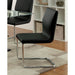 LODIA I Black/Silver Side Chair - Marjories Furniture (Las Vegas, NV)