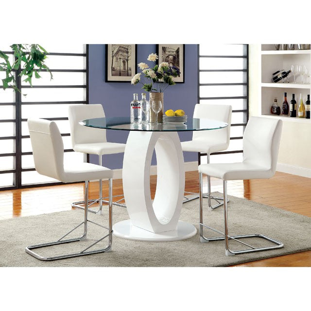 Lodia 5 Pc Counter Ht Table Set - Marjories Furniture (Las Vegas, NV)