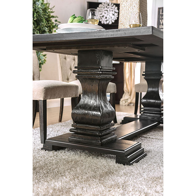 Nerissa 7 Pc Dining Table Set - Marjories Furniture (Las Vegas, NV)