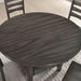 Caprice Dining Table Grey - Marjories Furniture (Las Vegas, NV)