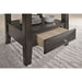 Caprice Dining Table Grey - Marjories Furniture (Las Vegas, NV)
