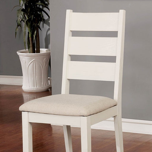 Glenfield Side Chair (2 Ctn) White - Marjories Furniture (Las Vegas, NV)