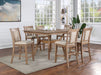 Upminster 7 Pc Counter Ht Table Set - Marjories Furniture (Las Vegas, NV)