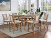 Upminster 7 Pc Counter Ht Table Set - Marjories Furniture (Las Vegas, NV)