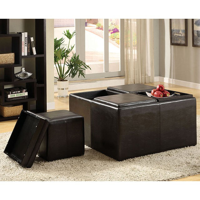 Holloway Nested Ottoman - Marjories Furniture (Las Vegas, NV)