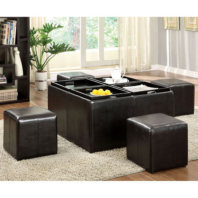 Holloway Nested Ottoman - Marjories Furniture (Las Vegas, NV)