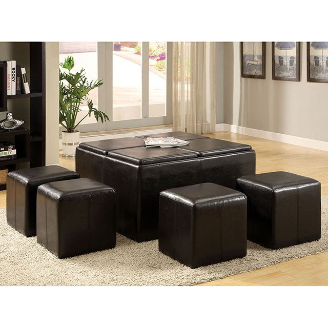 Holloway Nested Ottoman - Marjories Furniture (Las Vegas, NV)