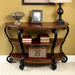 MAY Brown Cherry Sofa Table - Marjories Furniture (Las Vegas, NV)