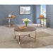 Wicklow 3 Pc. Table Set, Champagne - Marjories Furniture (Las Vegas, NV)