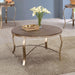 Wicklow 3 Pc. Table Set, Champagne - Marjories Furniture (Las Vegas, NV)