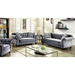 Jolanda Chair Blue & Grey - Marjories Furniture (Las Vegas, NV)