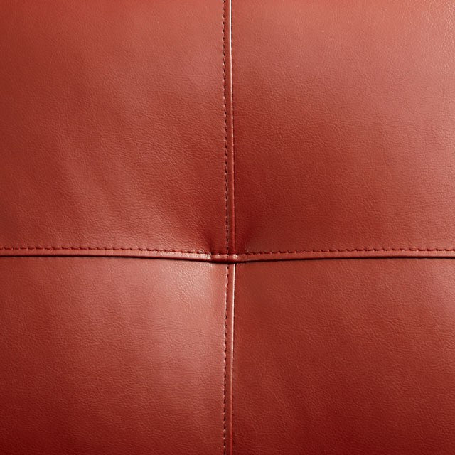 PEEVER Mahogany Red Sectional, Mahogany Red (K/D) - Marjories Furniture (Las Vegas, NV)
