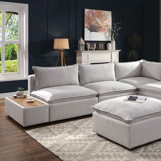 Arlene Sectional White - Marjories Furniture (Las Vegas, NV)