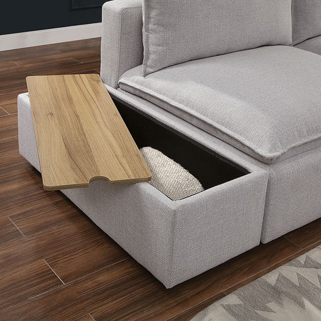Arlene Sofa White - Marjories Furniture (Las Vegas, NV)