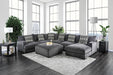 Kaylee U-Sectional w/ Right Chaise - Marjories Furniture (Las Vegas, NV)