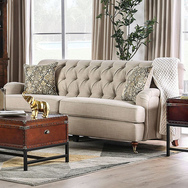 Laney Sofa Beige - Marjories Furniture (Las Vegas, NV)