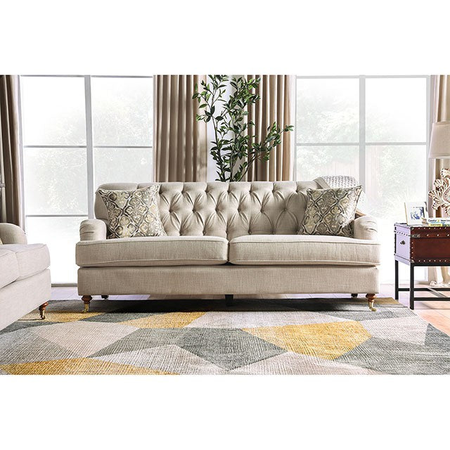 Laney Sofa Beige - Marjories Furniture (Las Vegas, NV)