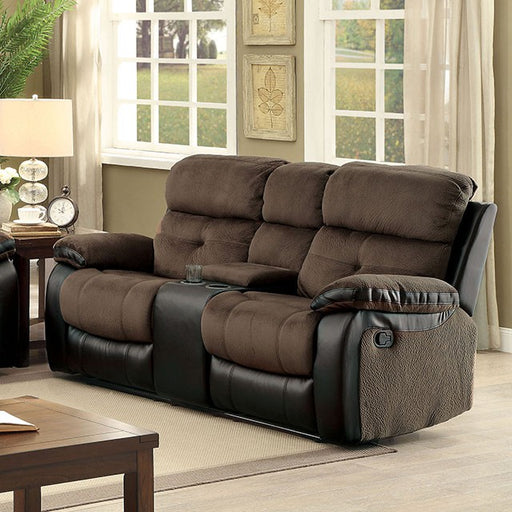 Hadley Love Seat w Console - Marjories Furniture (Las Vegas, NV)