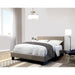 Sims Bed Grey & Black - Marjories Furniture (Las Vegas, NV)