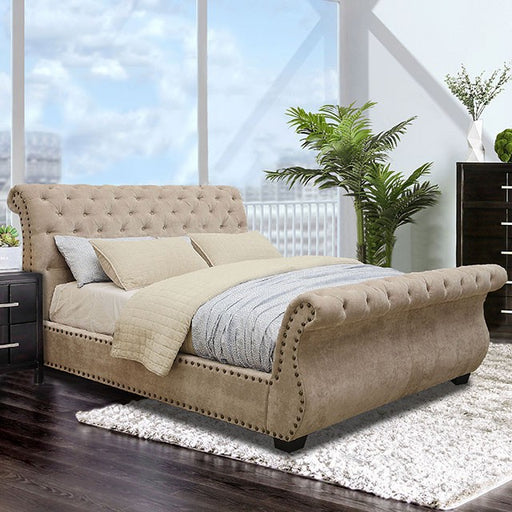 Noemi Cal.King Bed - Marjories Furniture (Las Vegas, NV)