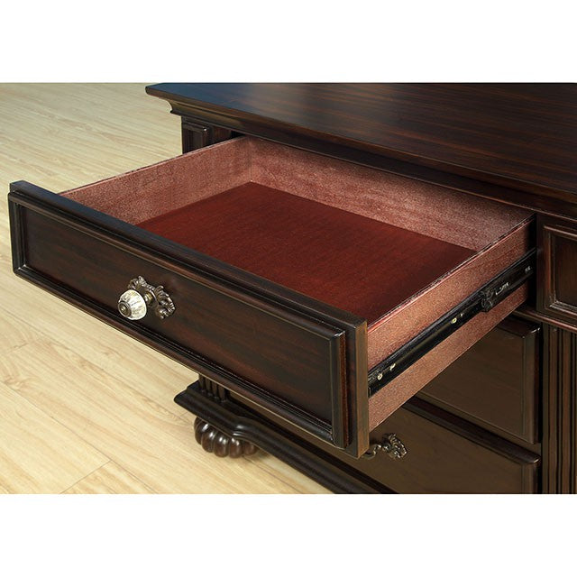 Syracuse Dark Walnut Dresser - Marjories Furniture (Las Vegas, NV)