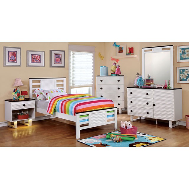 Meredith Night Stand w/ USB Outlet - Marjories Furniture (Las Vegas, NV)