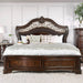 Menodora Brown Cherry Cal.King, E.King, Queen Bed - Marjories Furniture (Las Vegas, NV)
