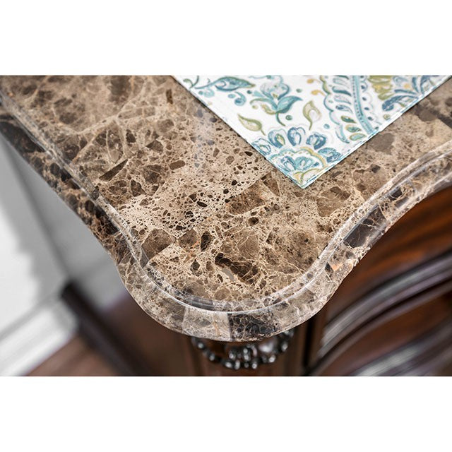 Menodora Brown Cherry Cal.King, E.King, Queen Bed - Marjories Furniture (Las Vegas, NV)
